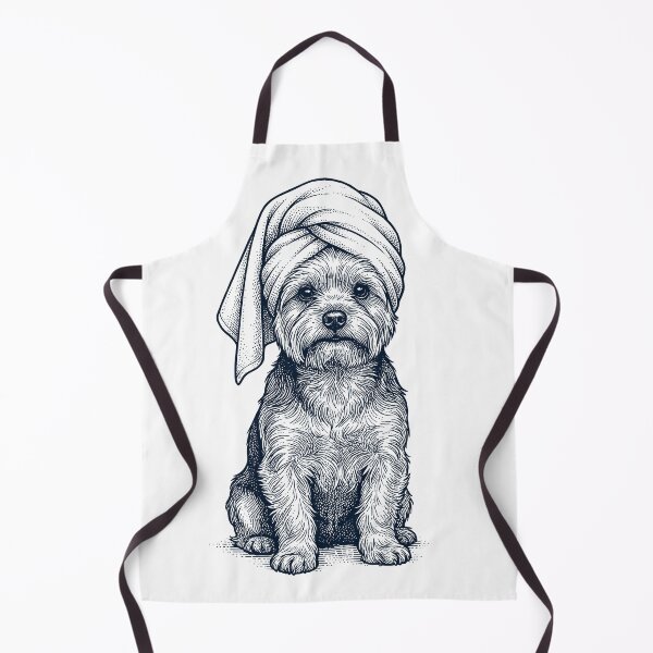 Item preview, Yorkshire Terrier Spa Bath Dog Mom Dad designed and sold by DoodleTortle.