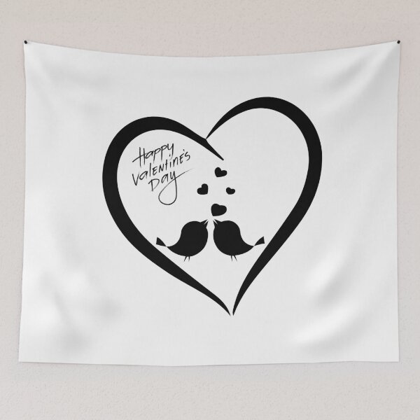 Item preview, Happy Valentine’s Day and Little Birds. designed and sold by Dinasshop.