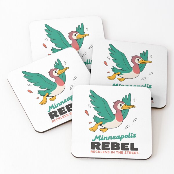 Item preview, minnesota rebel loon Minneapolis Reckless in the Street designed and sold by Uglyandcute.