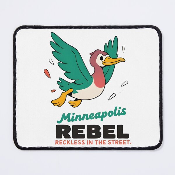 Item preview, minnesota rebel loon Minneapolis Reckless in the Street designed and sold by Uglyandcute.
