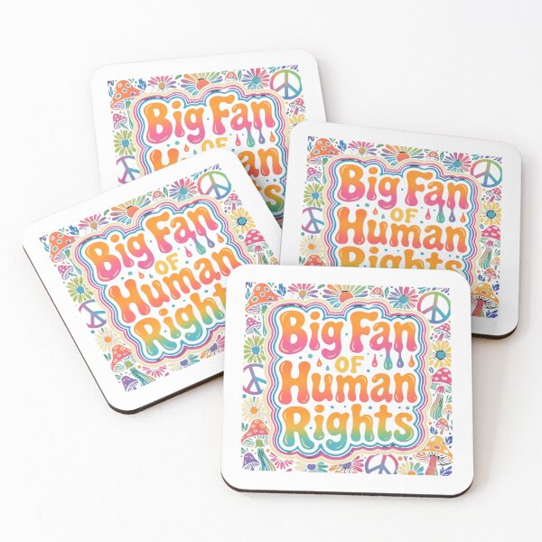 Item preview, Big Fan Of Human Rights Hippie Peace Love designed and sold by GrumpySableye.
