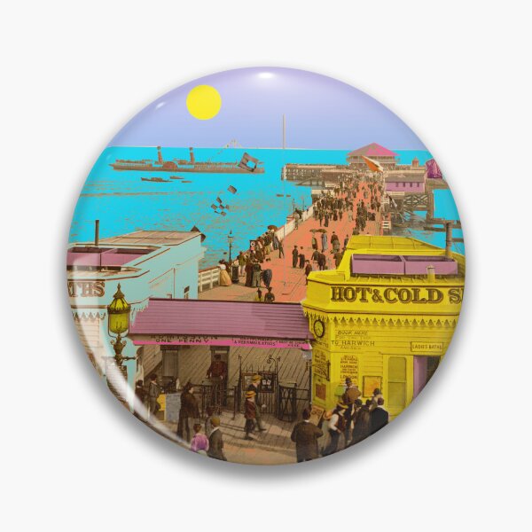 Item preview, Historic Clacton-on-Sea – Vintage Pier and Coastal Art designed and sold by Mauswohn.