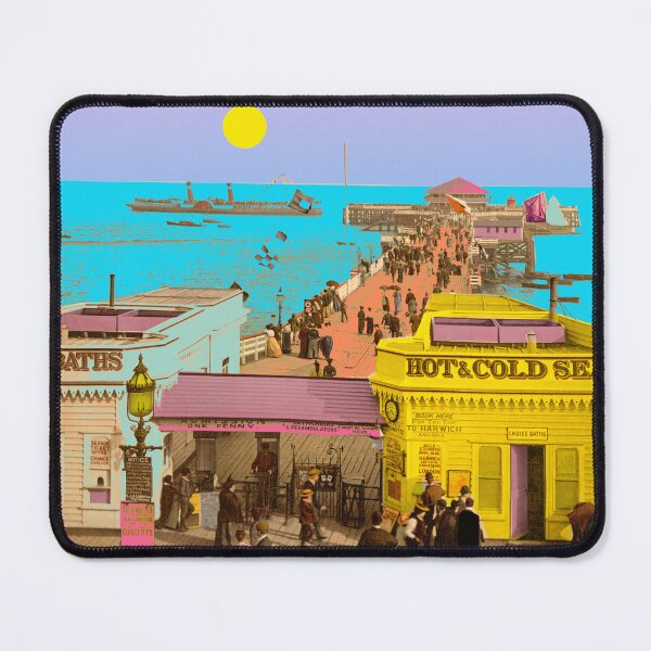 Item preview, Historic Clacton-on-Sea – Vintage Pier and Coastal Art designed and sold by Mauswohn.