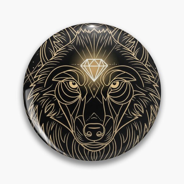 Item preview, Geometric Wolf designed and sold by A Light Worker.