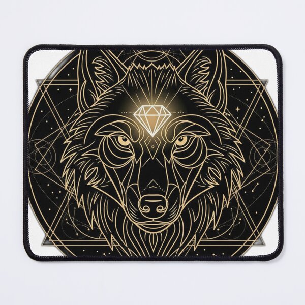 Item preview, Geometric Wolf designed and sold by A Light Worker.