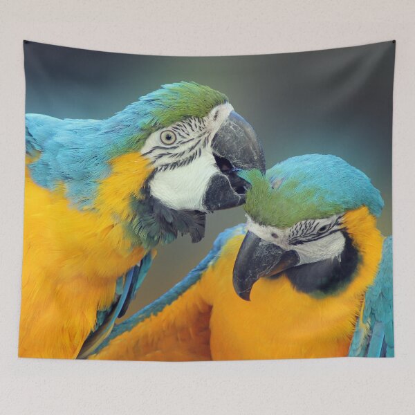 Item preview, Love forever - A couple of macaws designed and sold by MarionsArt.