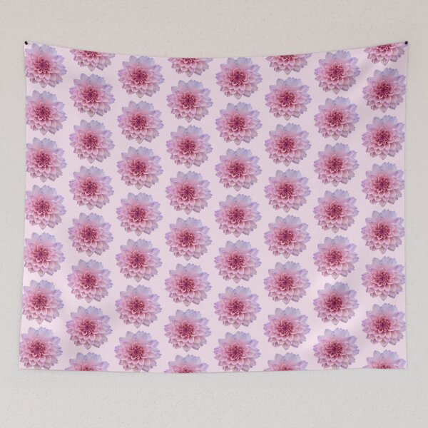 Item preview, pink Dahlia flower sticker designed and sold by inainart.