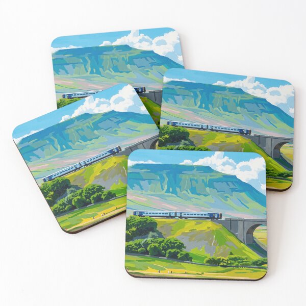 Item preview, Ribblehead Viaduct Impressionist Painting - Yorkshire Dales designed and sold by VistaPainterArt.