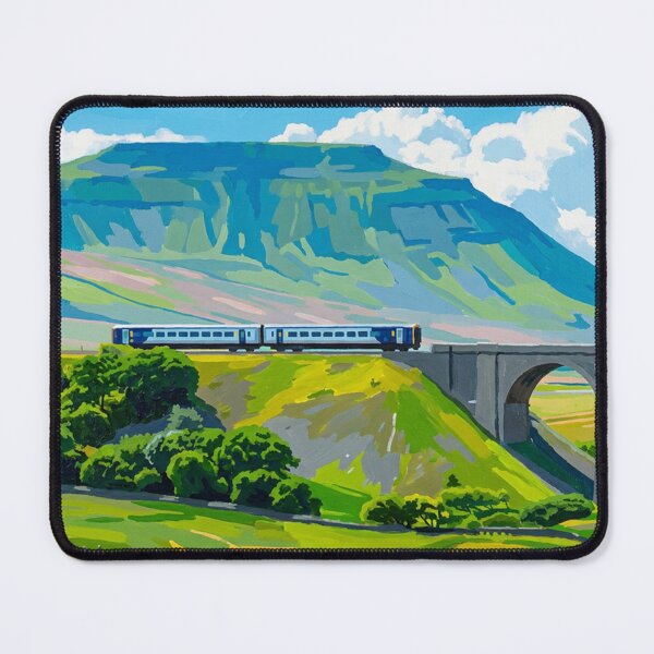 Item preview, Ribblehead Viaduct Impressionist Painting - Yorkshire Dales designed and sold by VistaPainterArt.