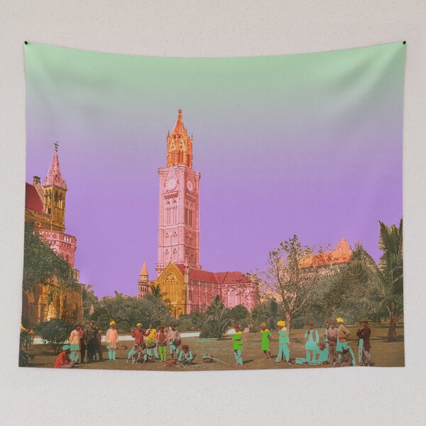 Item preview, University of Mumbai Rajabai Tower – Vintage Indian Architecture Art designed and sold by Mauswohn.