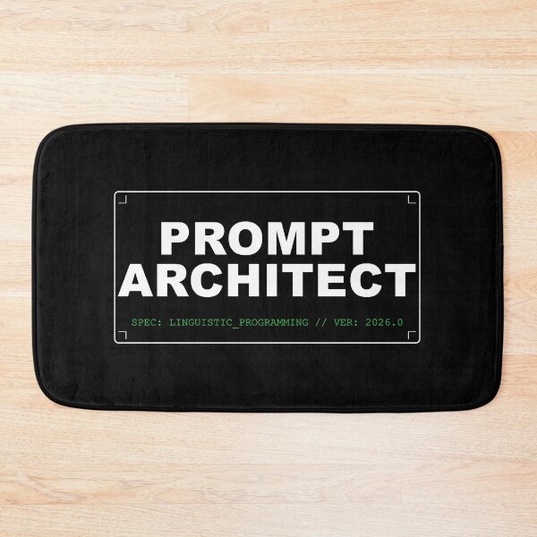 Item preview, Prompt Architect - Technical AI Specialist Label designed and sold by Mikidesign1988.