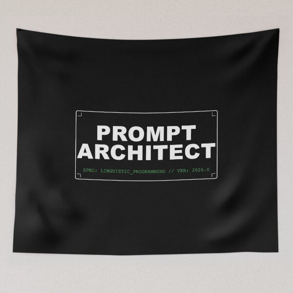 Item preview, Prompt Architect - Technical AI Specialist Label designed and sold by Mikidesign1988.
