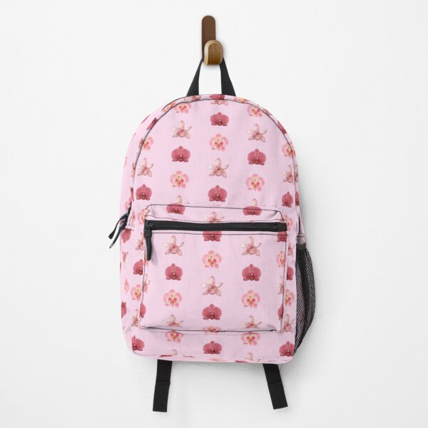 Item preview, pink orchid flower sticker pack designed and sold by inainart.