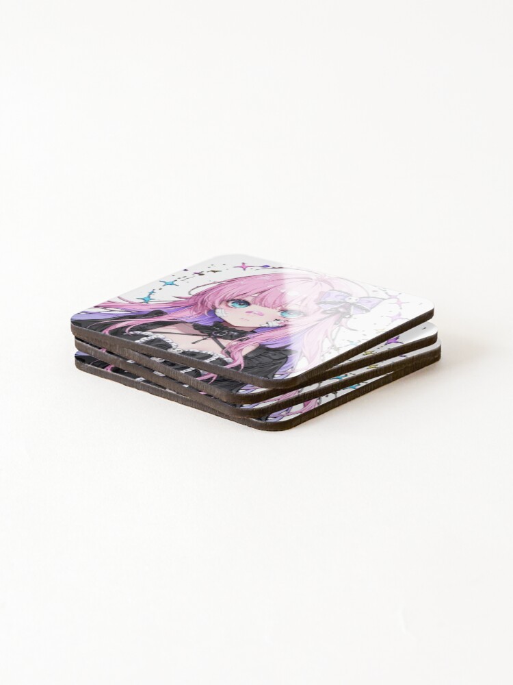 Thumbnail 4 of 5, Coasters (Set of 4), decora designed and sold by RandomViewer.