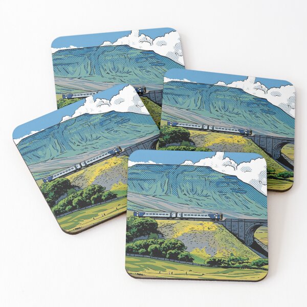 Item preview, Ribblehead Viaduct Pop Art - Ingleborough Vista designed and sold by VistaPainterArt.