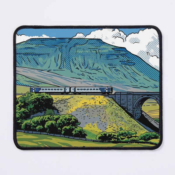 Item preview, Ribblehead Viaduct Pop Art - Ingleborough Vista designed and sold by VistaPainterArt.