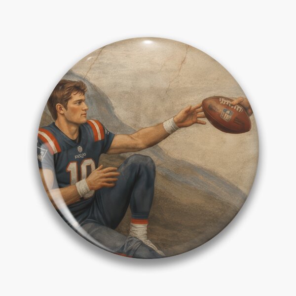 Artikelvorschau, Die Schöpfung Tom Brady und Drake Maye entworfen und verkauft von DakirooStudio.