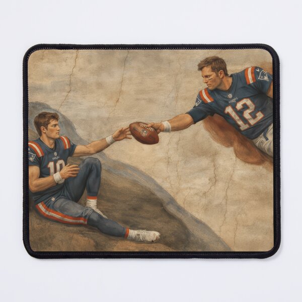 Item preview, The Creation Tom Brady and Drake Maye designed and sold by DakirooStudio.