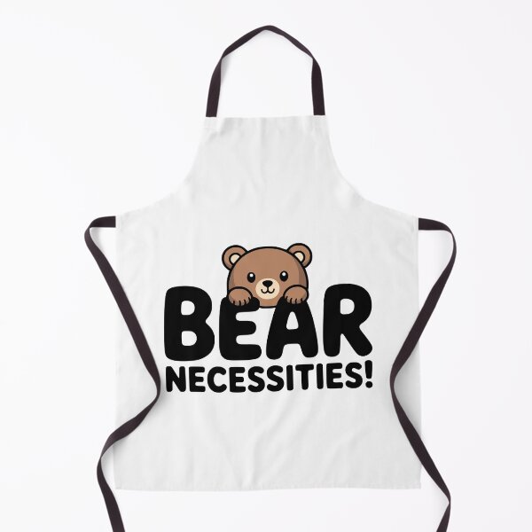Item preview, Bear Necessities! Cute Bear Pun designed and sold by PMCreative.