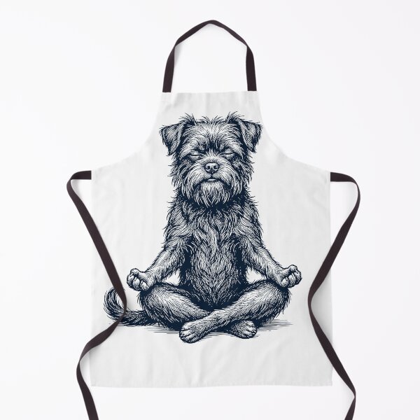 Item preview, Vintage Affenpinscher Yoga Lotus Meditation Dog Lover designed and sold by DoodleTortle.