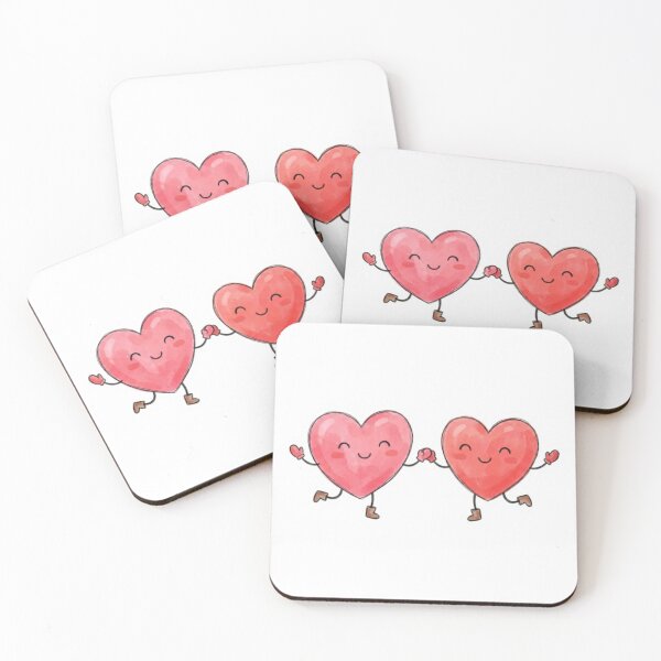 Item preview, Pink Love Hearts designed and sold by Abstractunique STUDIO.