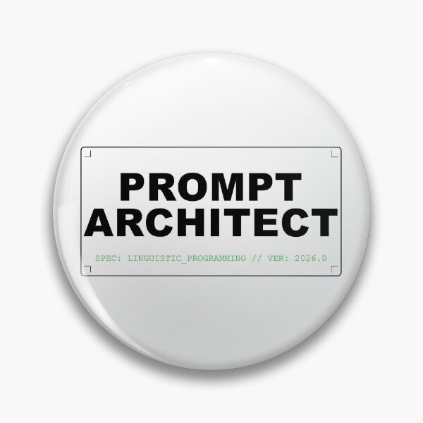 Item preview, Prompt Architect - Technical AI Specialist Label designed and sold by Mikidesign1988.