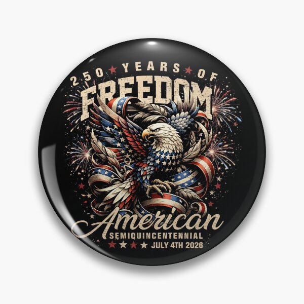 Item preview, Patriotic Eagle and Flag 250 Years 1776-2026  designed and sold by gear-posters.