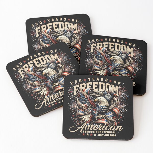 Item preview, Patriotic Eagle and Flag 250 Years 1776-2026  designed and sold by gear-posters.