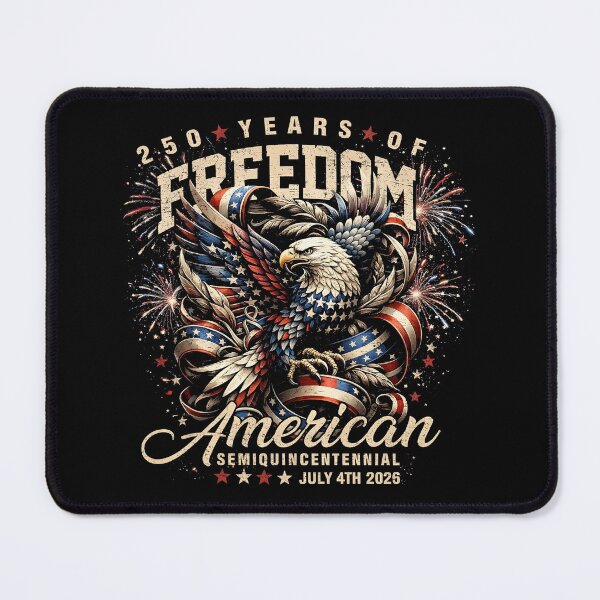 Item preview, Patriotic Eagle and Flag 250 Years 1776-2026 designed and sold by gear-posters.