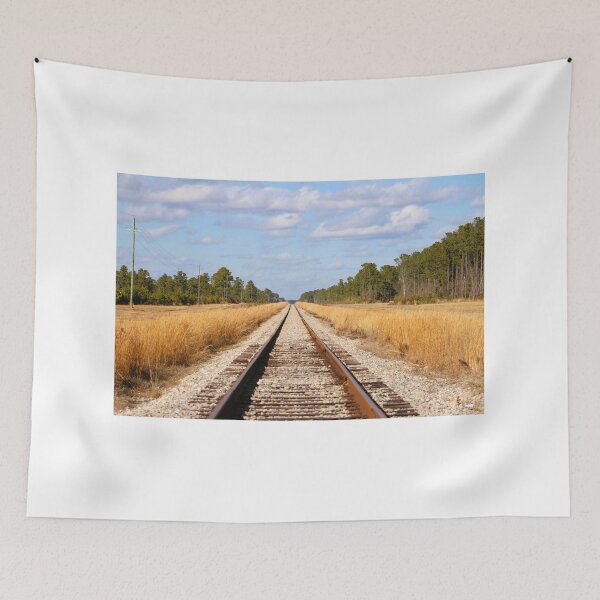 Item preview, Endless Train Tracks in Countryside designed and sold by Cynthia48.