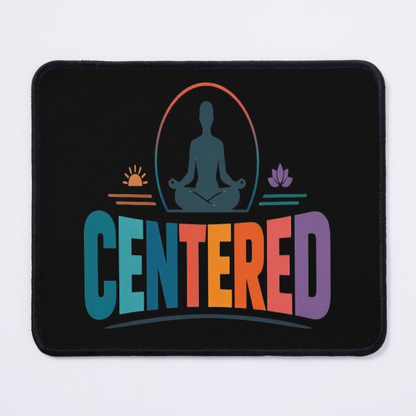Item preview, Centered – Mindfulness Meditation T-Shirt designed and sold by RMTrendy.