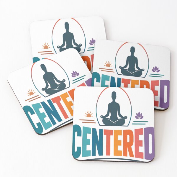 Item preview, Centered – Mindfulness Meditation T-Shirt designed and sold by RMTrendy.