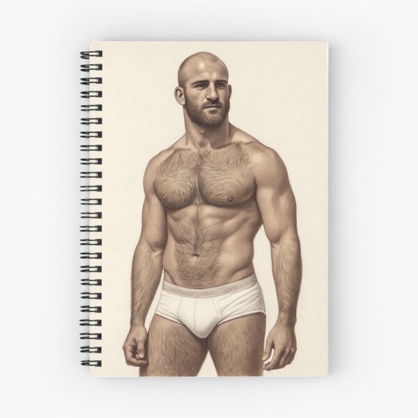 Item preview, Rugged Male Model in Retro Style designed and sold by gayishdesign.