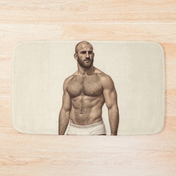 Item preview, Rugged Male Model in Retro Style designed and sold by gayishdesign.