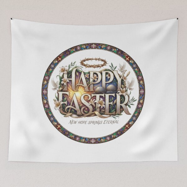 Item preview, HAPPY EASTER designed and sold by likbatonboot.