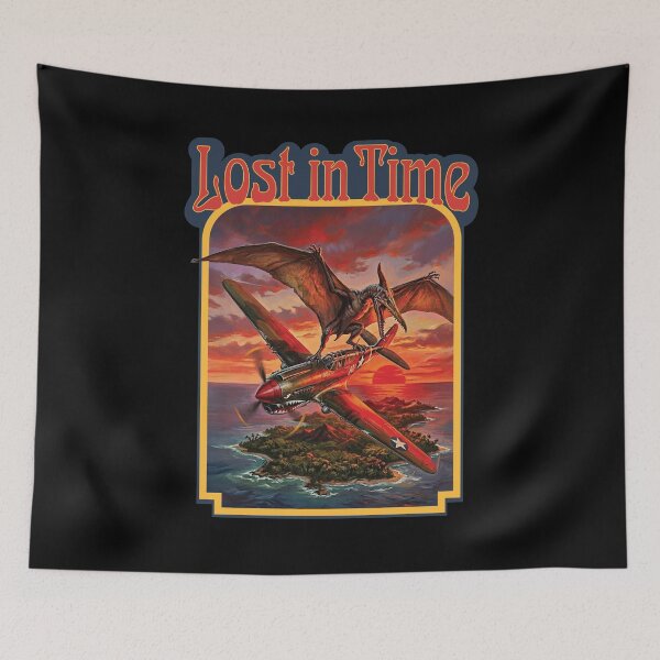 Item preview, Lost in Time Pterodactyl Attack designed and sold by Graphic Content Studio.