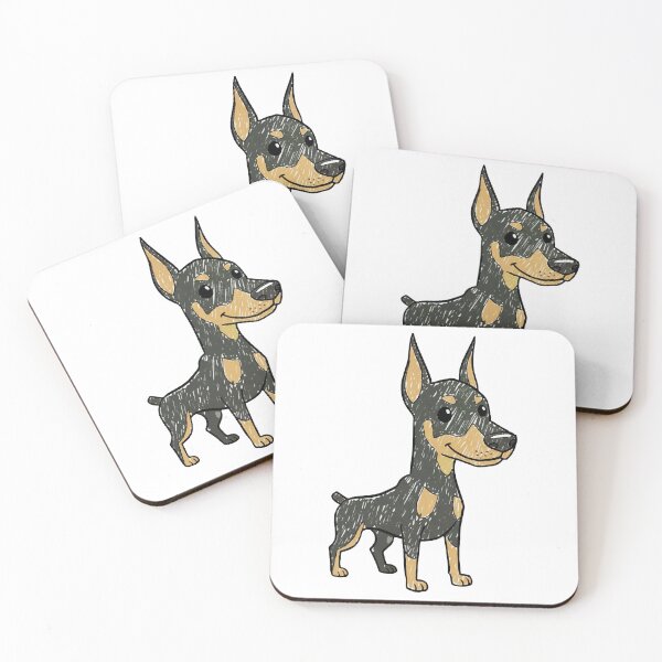 Item preview, Cute Hand Drawn Doberman Illustration designed and sold by WhatsupDawg.