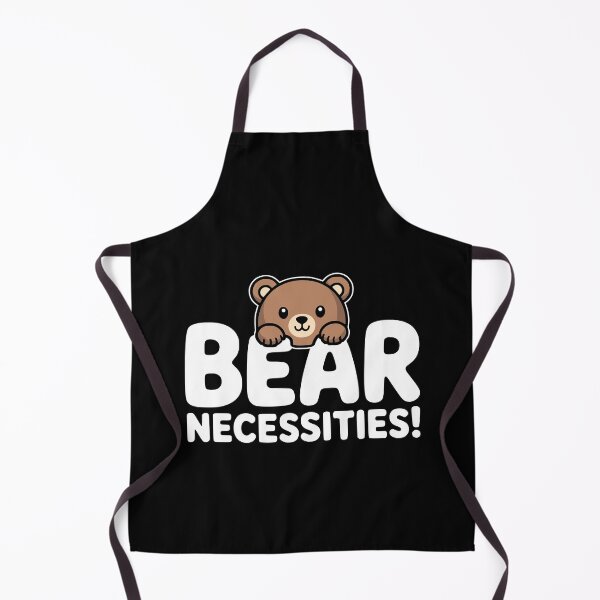 Item preview, Bear Necessities! Funny Bear Pun designed and sold by PMCreative.