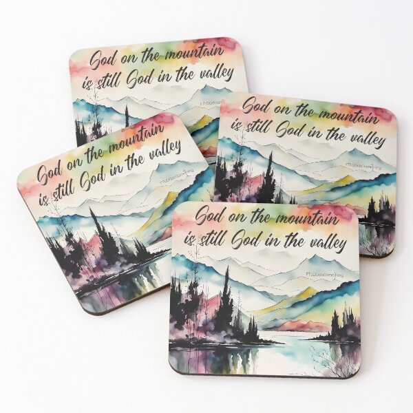 Item preview, God on the mountain is still God in the valley designed and sold by FTLOG.