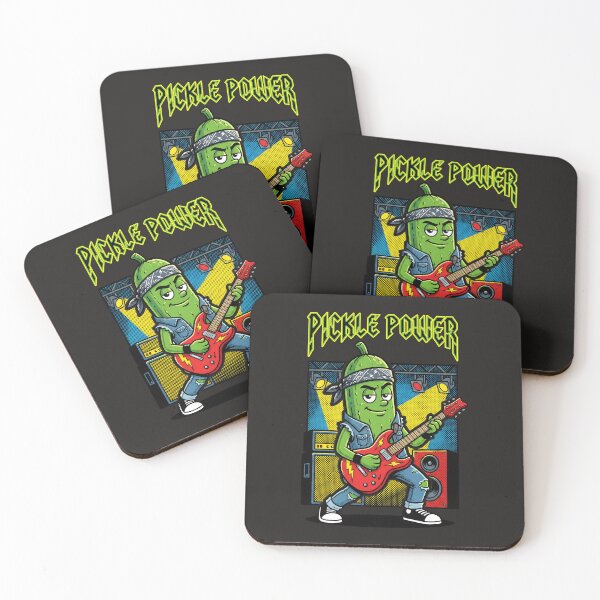 Item preview, Pickle Power: Heavy Metal Rock Star Relish designed and sold by AwesomeBeyondLimits.