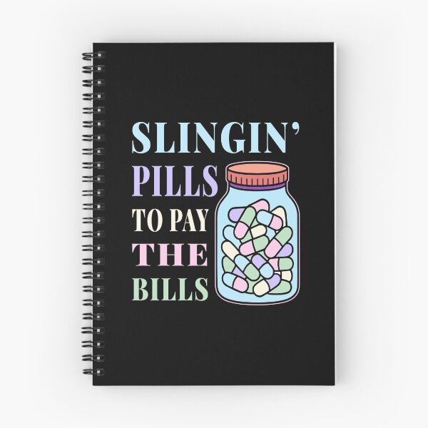 Item preview, Slinging Pills To Pay The Bills - Certified Pharmacy Tech & School Humor designed and sold by CrewGifted.