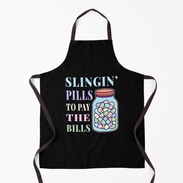 Item preview, Slinging Pills To Pay The Bills - Certified Pharmacy Tech & School Humor designed and sold by CrewGifted.