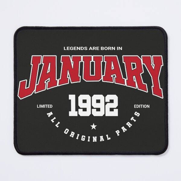 Item preview, January legends 1992 designed and sold by HB Shirts.