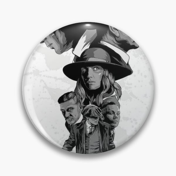 Item preview, Black and White British Gangster Portrait Art designed and sold by HIGHSQUARE.