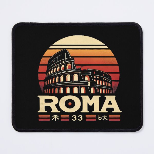 Item preview, Colosseum Rome Retro - Sunset Japanese Katakana designed and sold by Zoo-Moo.