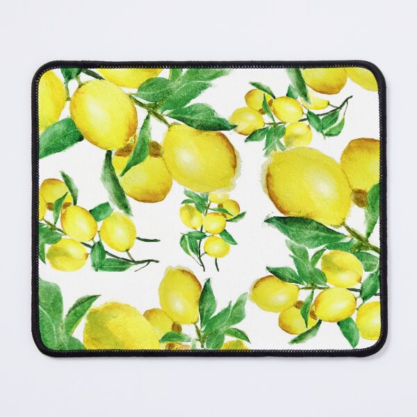 Item preview, yellow lemon watercolor designed and sold by ColorandColor.