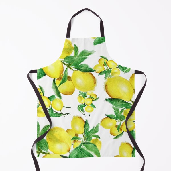 Item preview, yellow lemon watercolor designed and sold by ColorandColor.
