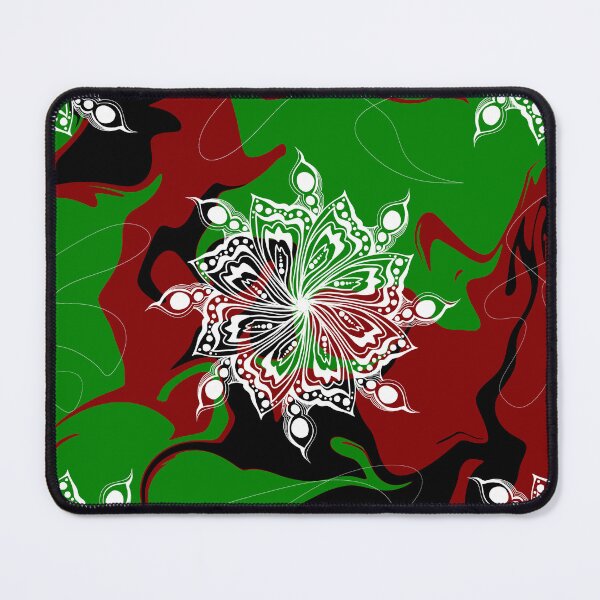 Item preview, Mada floral pattern designed and sold by Vivinedrawsells.