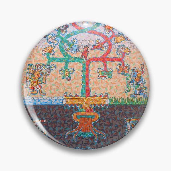 Item preview, Aztec Tree Of Life designed and sold by Wild Wyo.