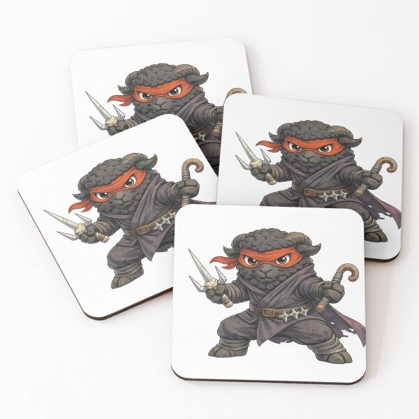 Item preview, Flock Ninja Guard – TurtleSheepNinja Foot Soldier designed and sold by Thpoar.